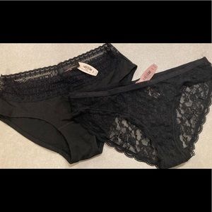 Victoria’s Secret black panties - NWT